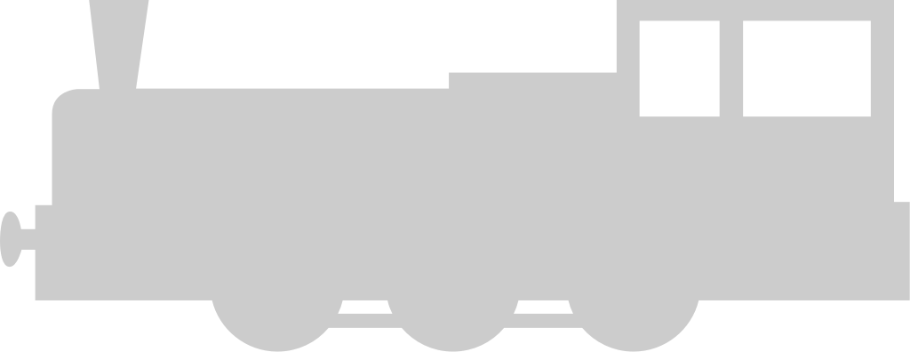 steam locomotive train vector