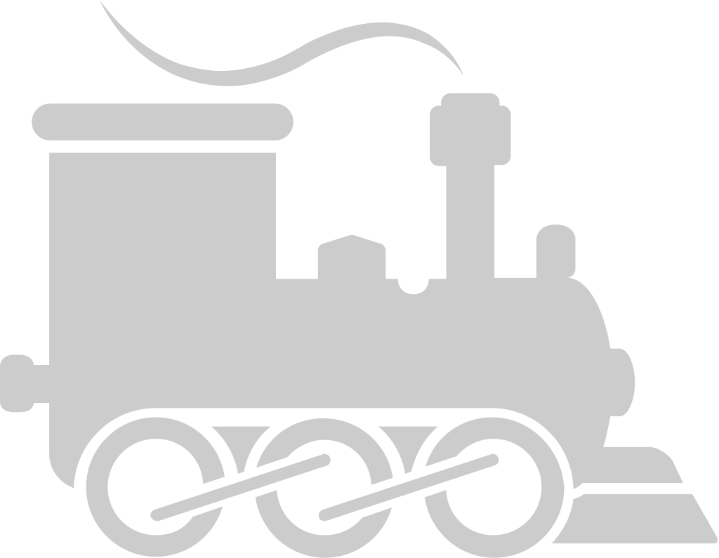 steam locomotive train vector