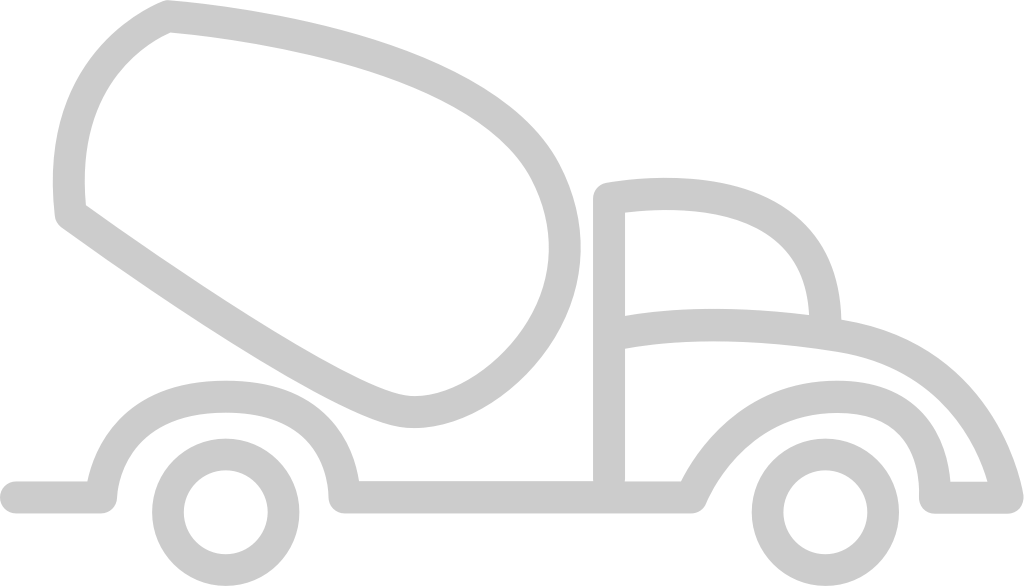 concrete mixer truck vector