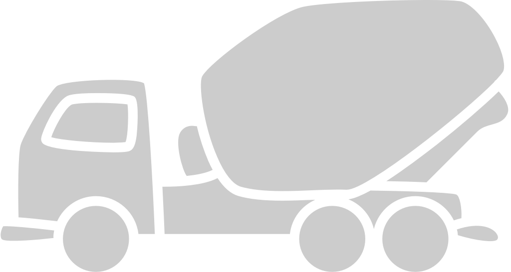 concrete mixer truck vector