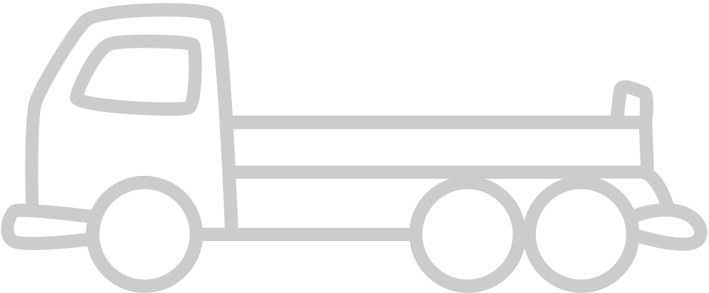flatbed truck vector