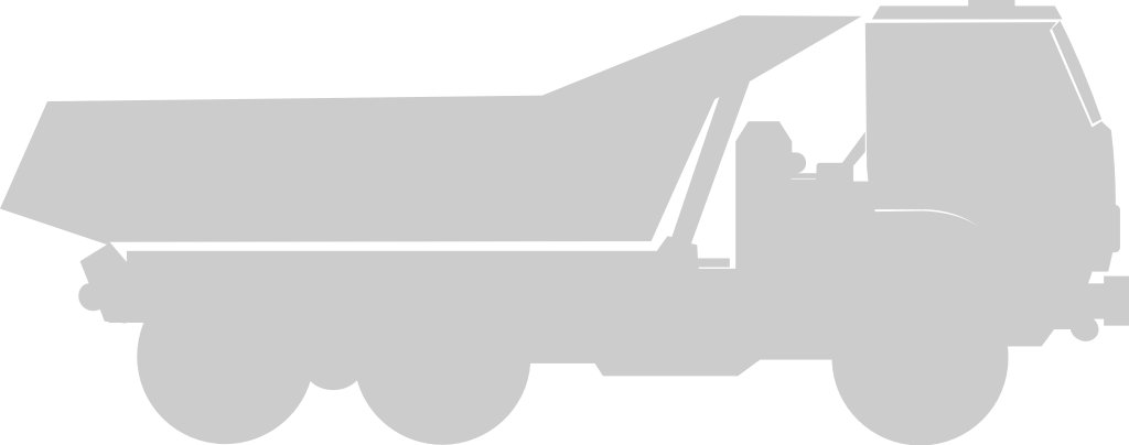 dump truck vector