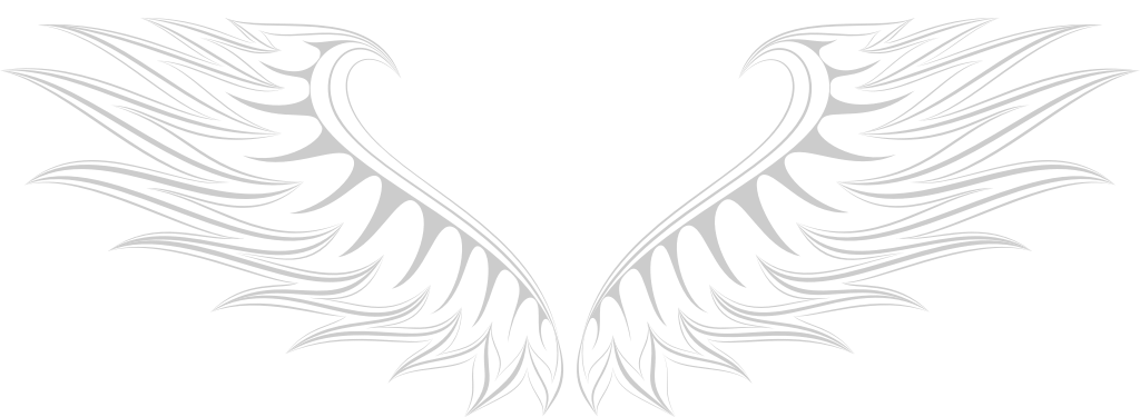 tatuaje de alas vector