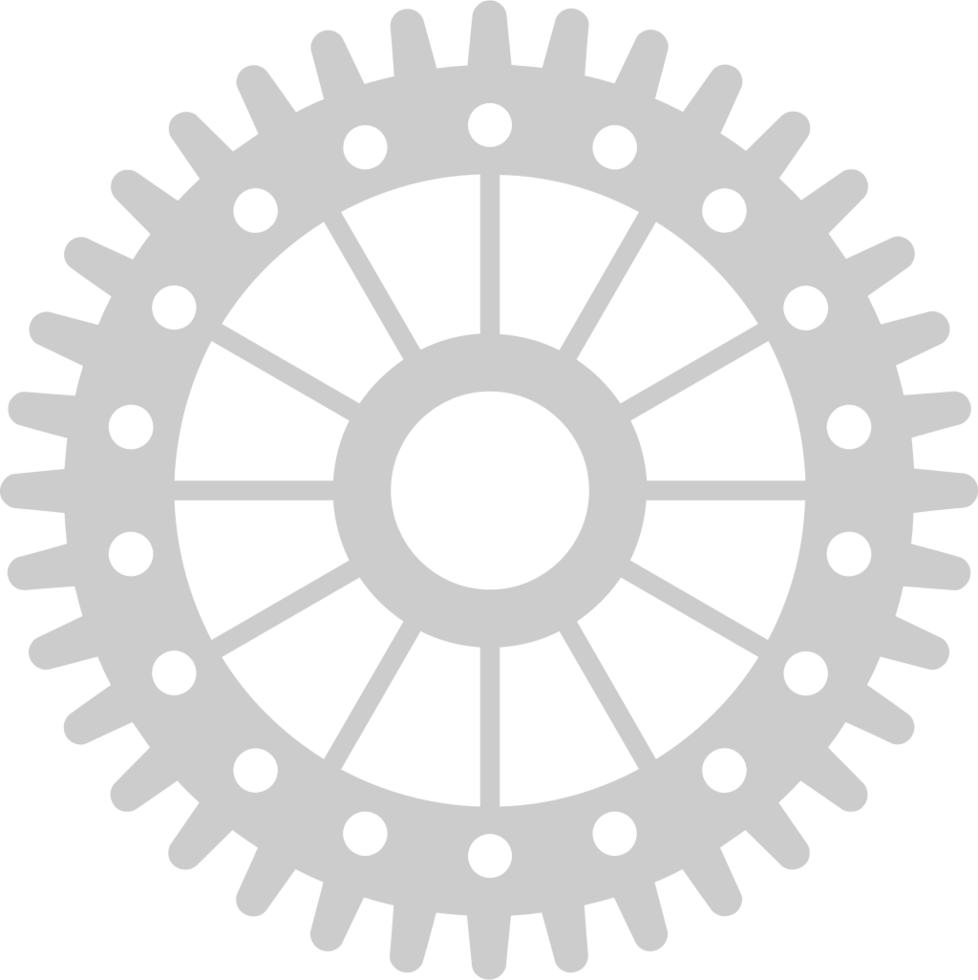flywheel gear vector