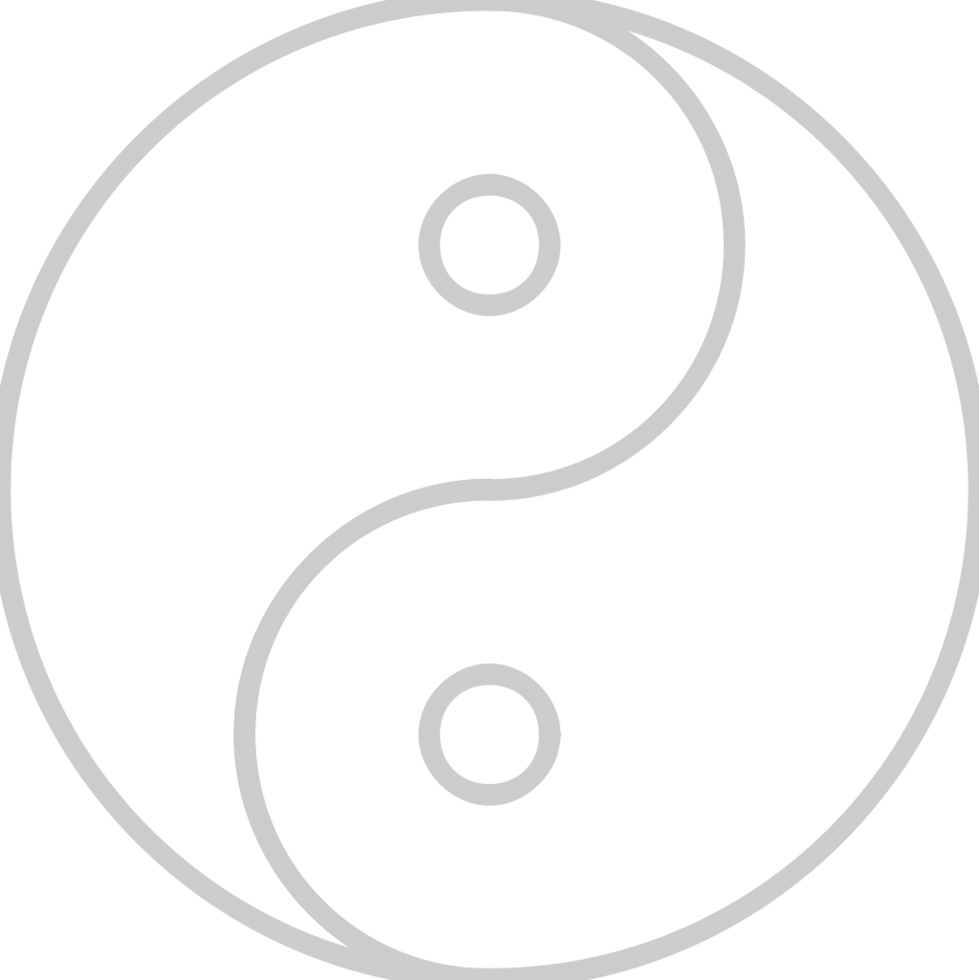 yin yang vector