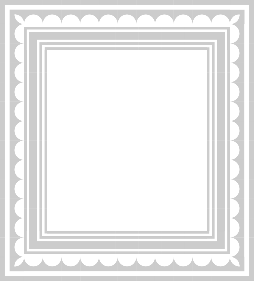 Square frame vector