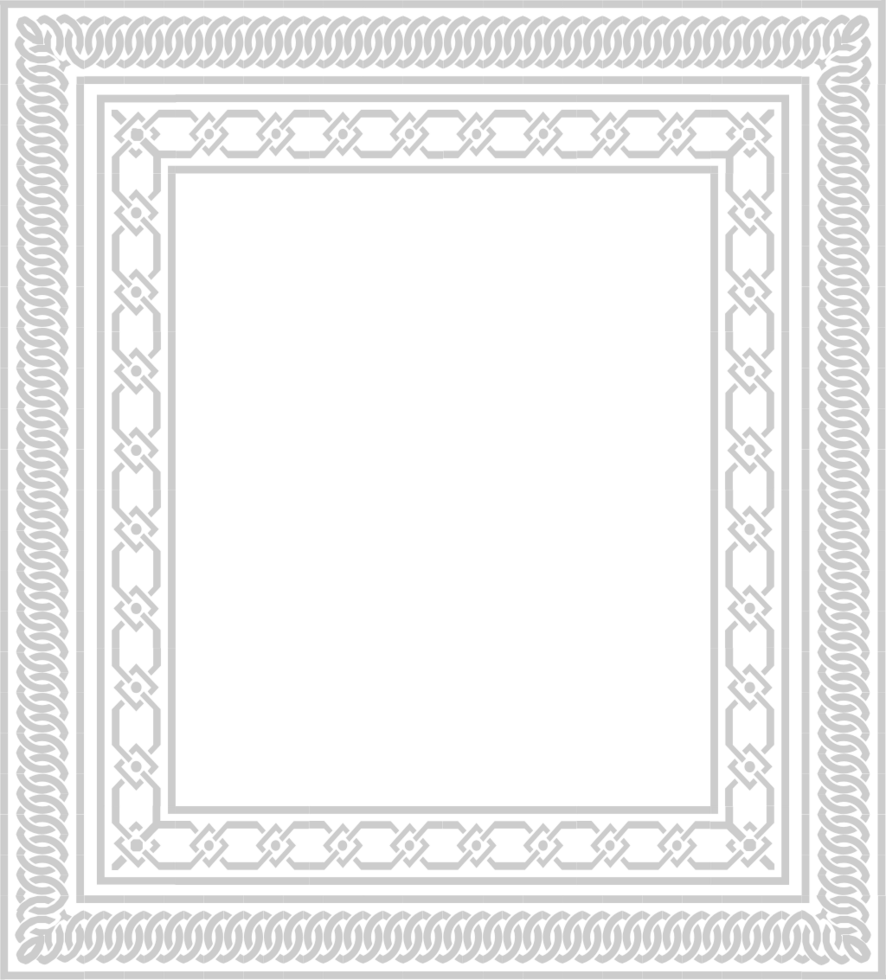Square frame vector