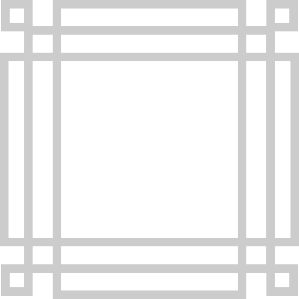 Square japan style vector