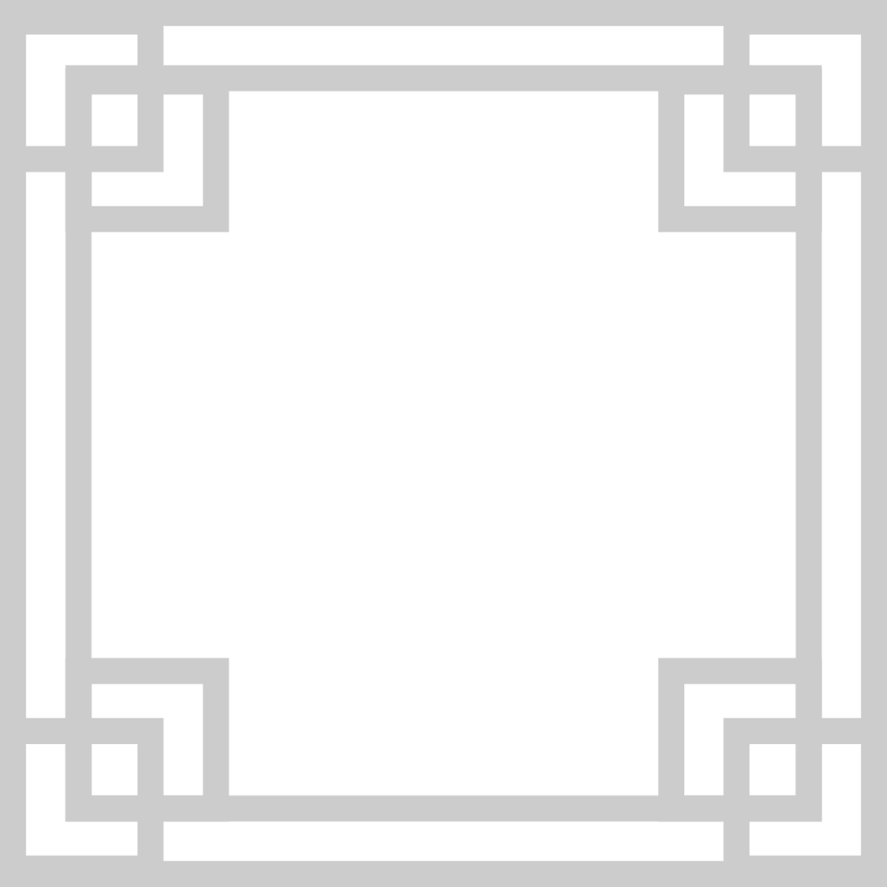 Square japan style vector