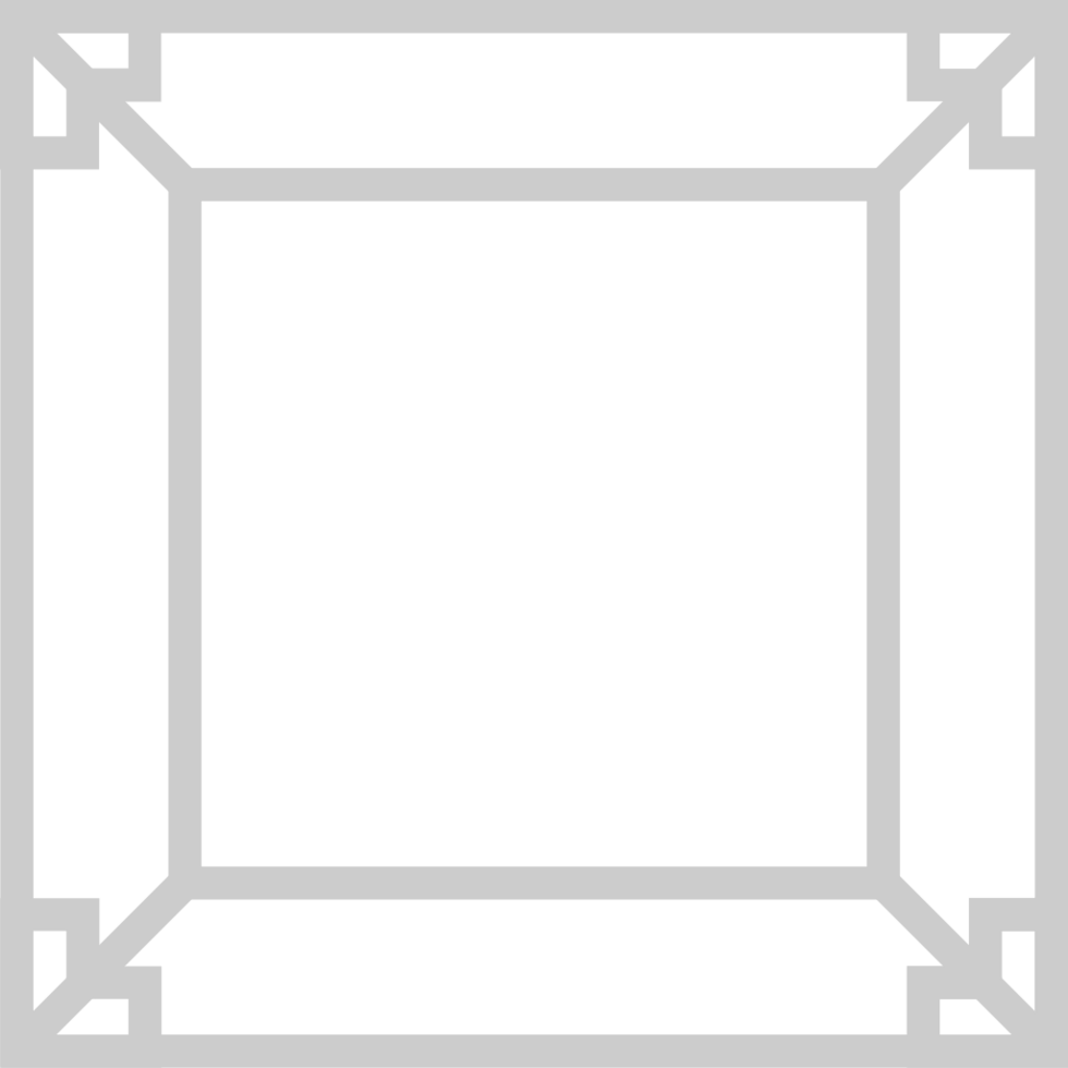 Square japan style vector