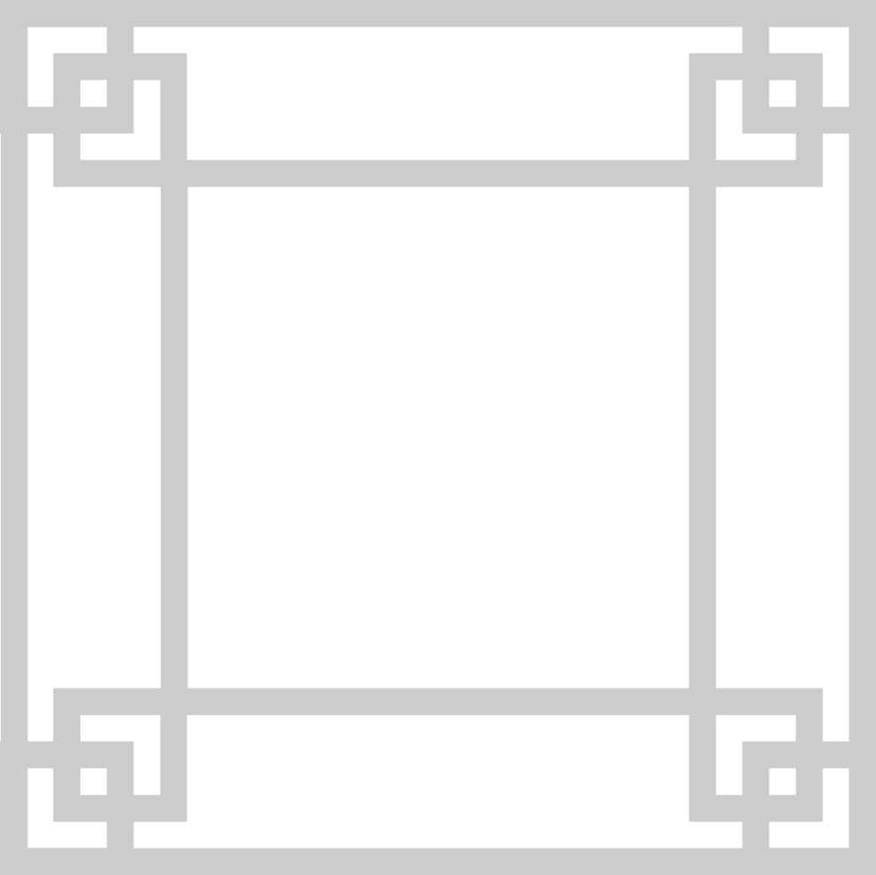 Square japan style vector