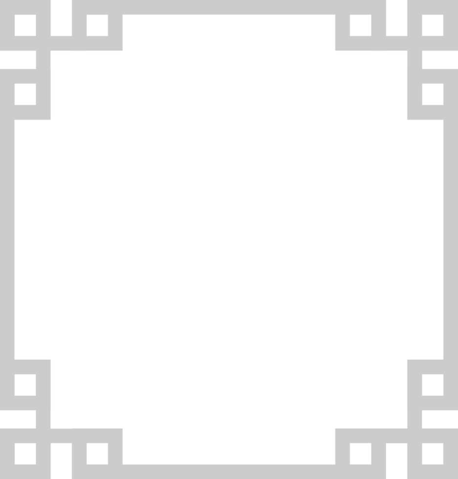 Square japan style vector