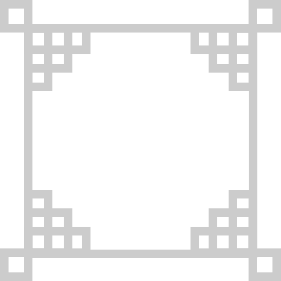Square japan style vector