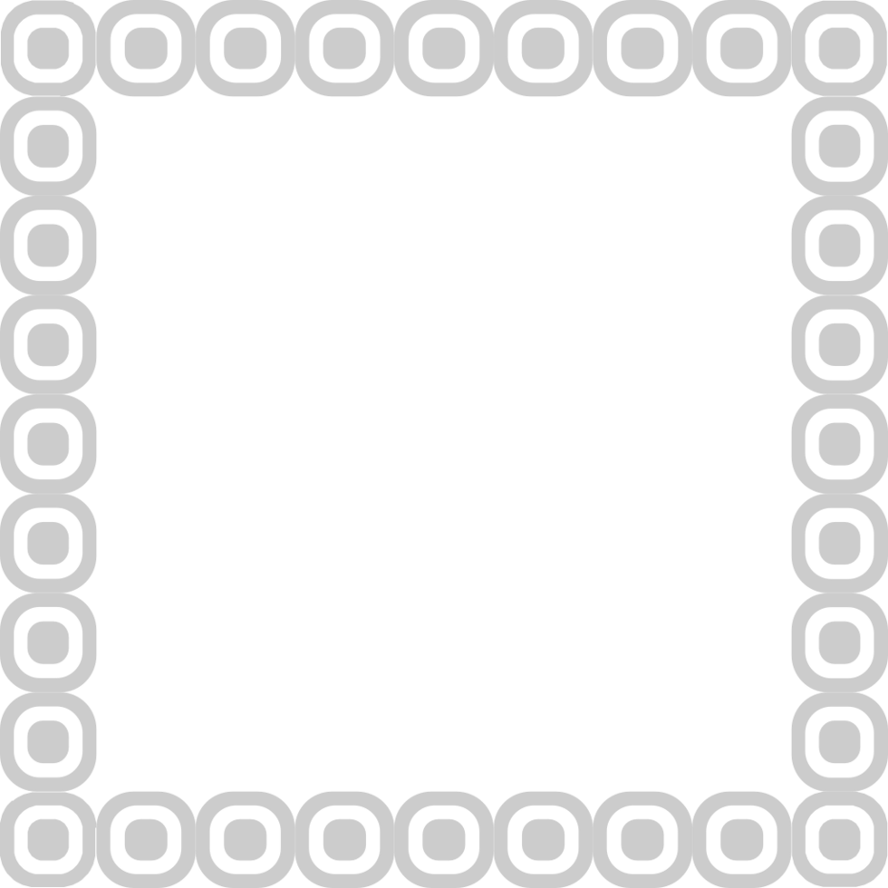 Square frame vector