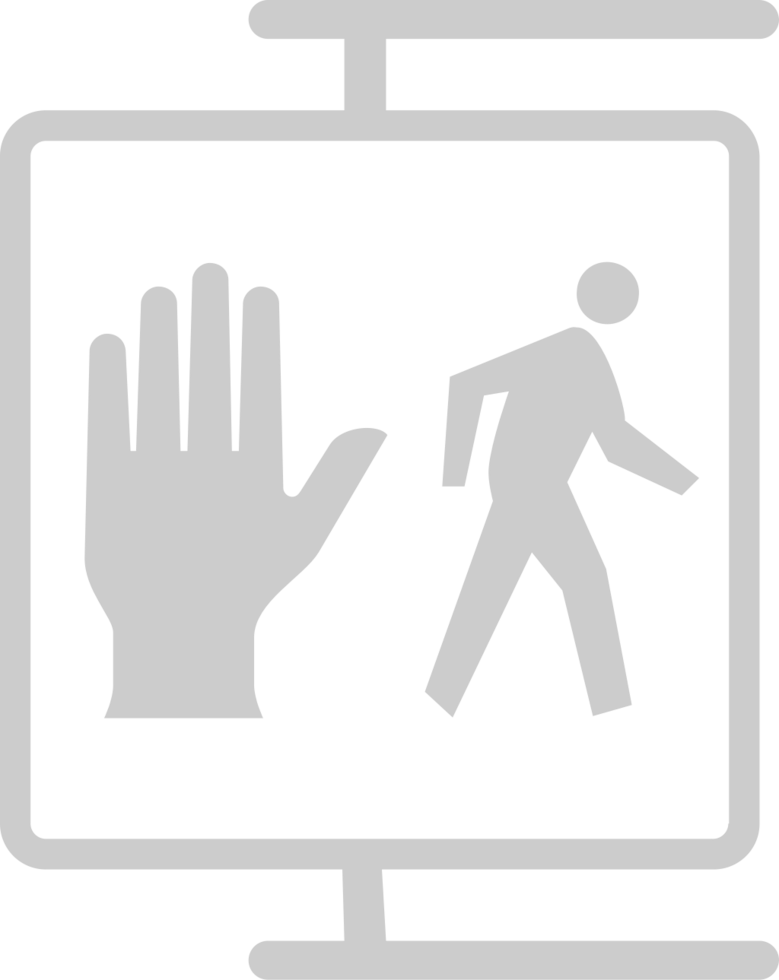 Sign road vector