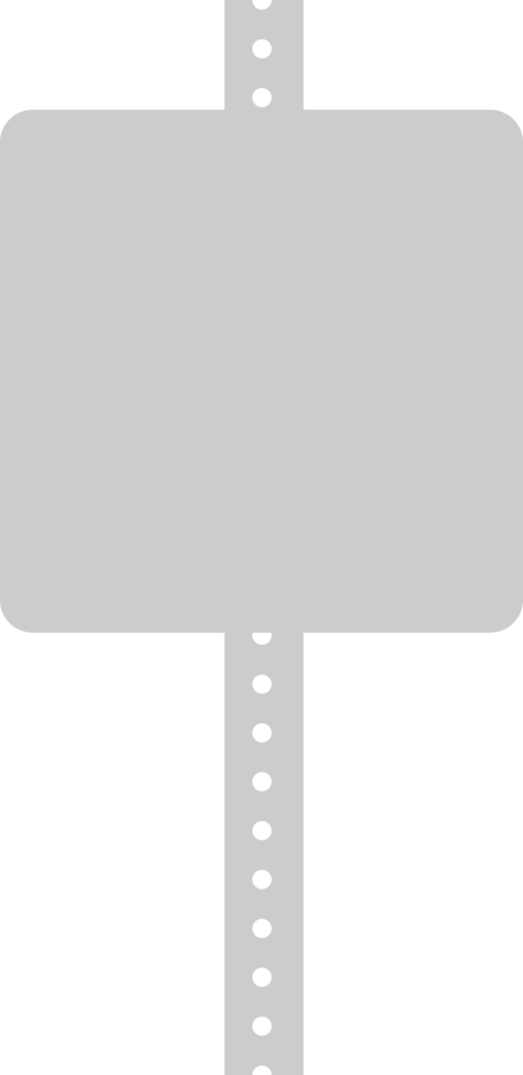 Sign road square vector