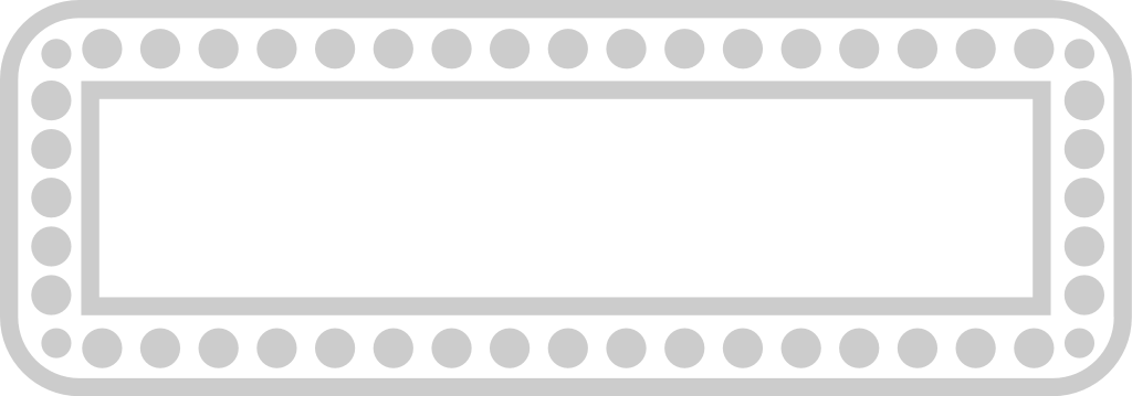 Sign light bulb rectangle vector