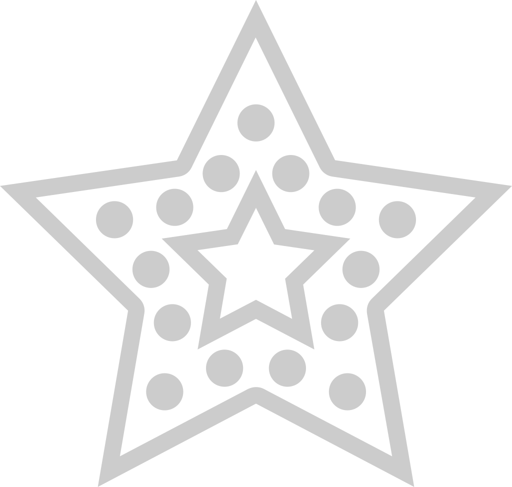Sign light bulb star vector