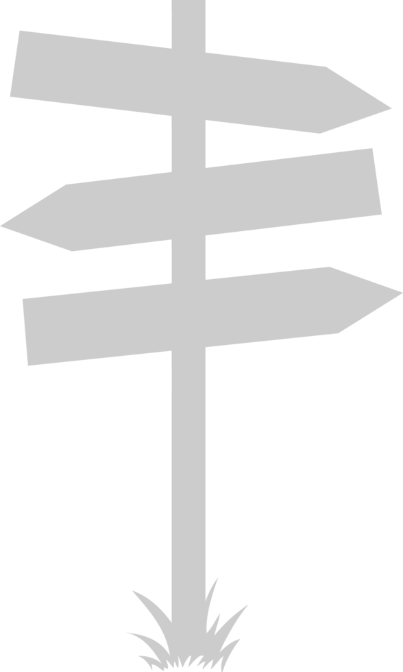 Sign direction vector