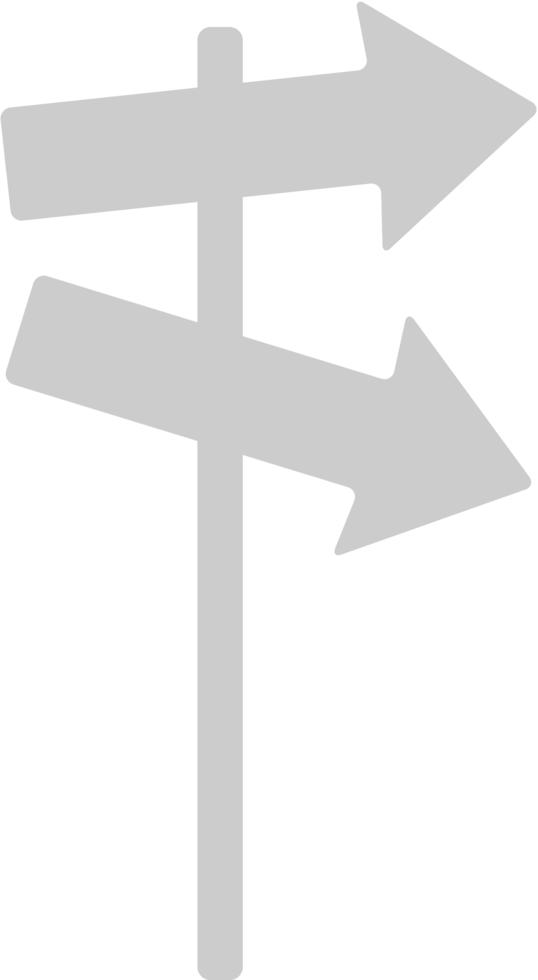 Sign plank direction vector