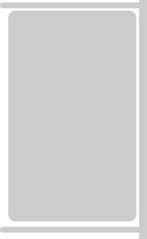 Sign billboard rectangle vector