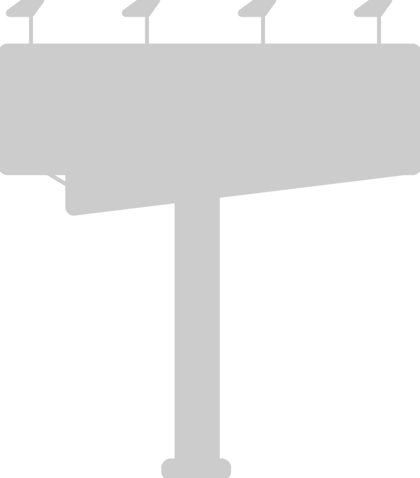 Sign billboard vector