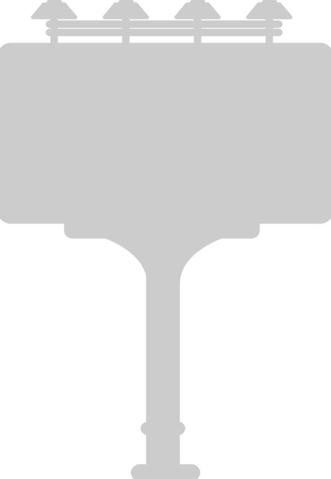 Sign billboard vector