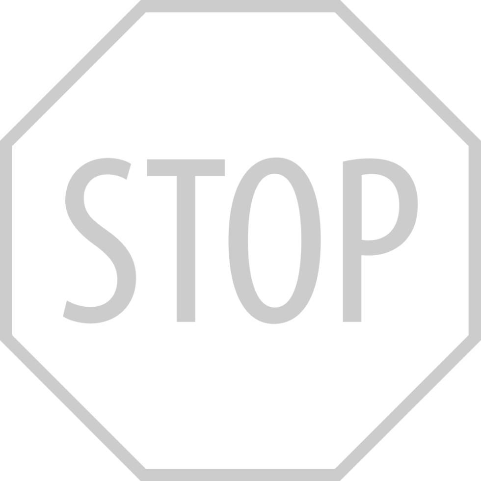 stop sign vector