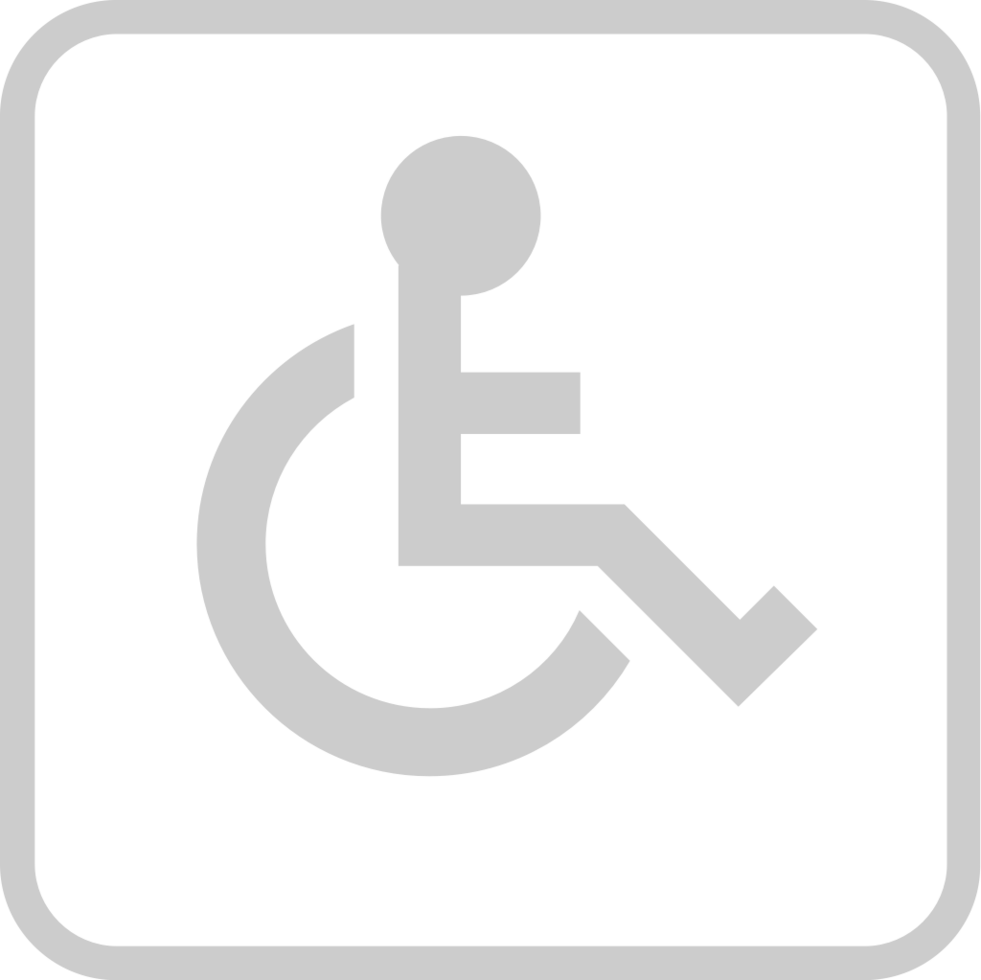 Difabel sign vector