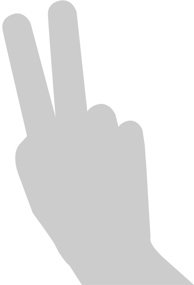 Hand vector
