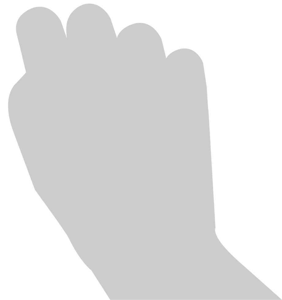 Hand vector