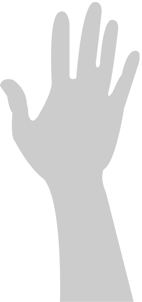 Hand vector