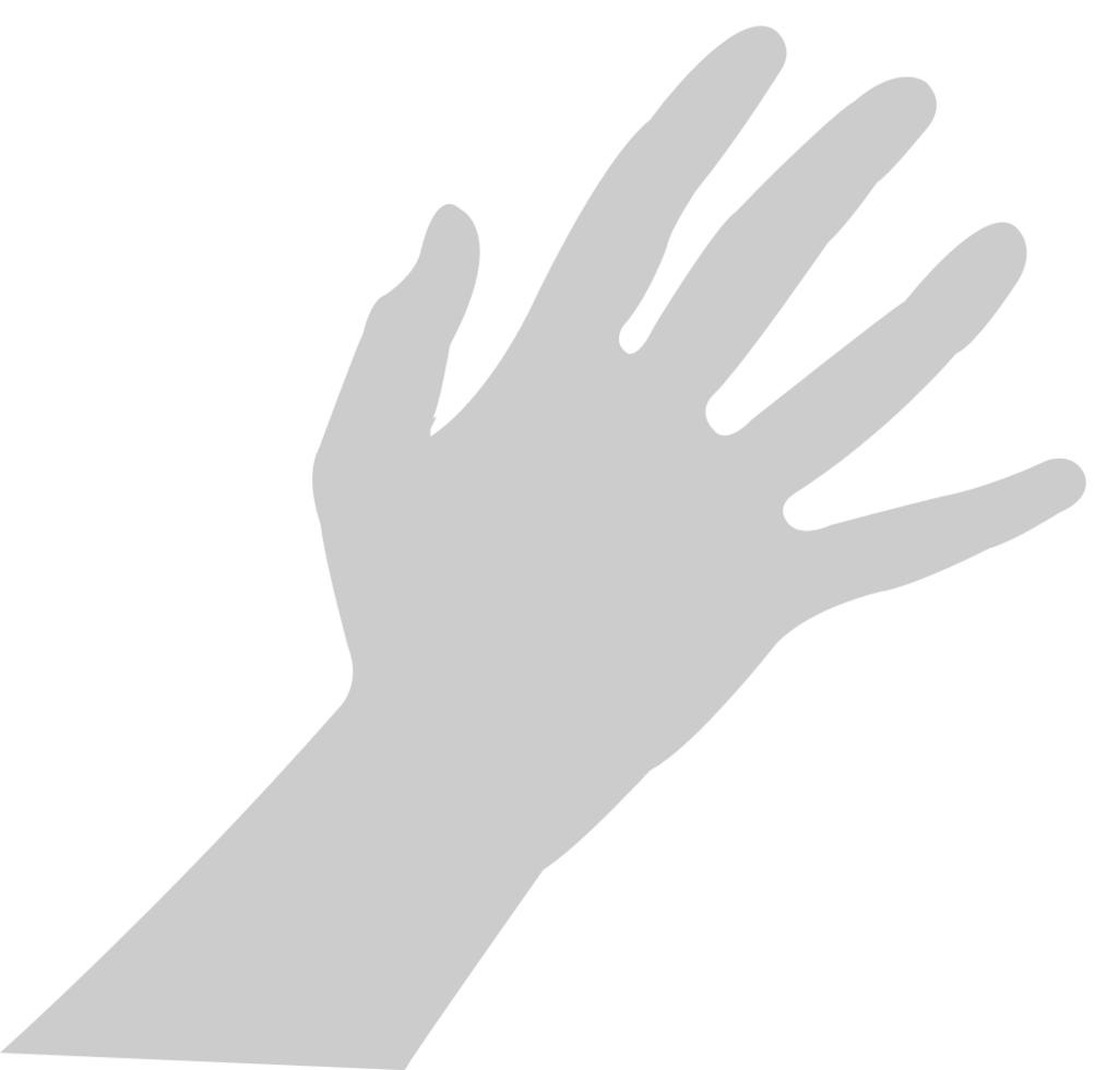 Hand vector