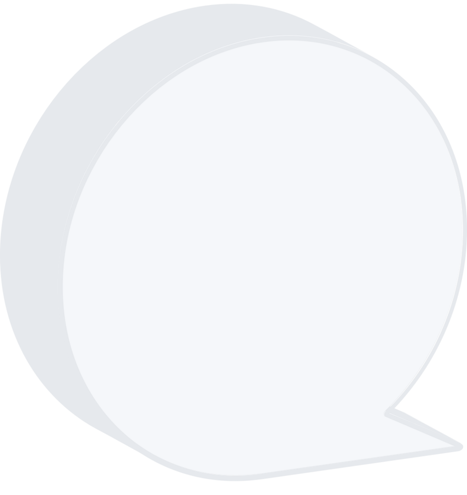 Speech bubbles isometric vector