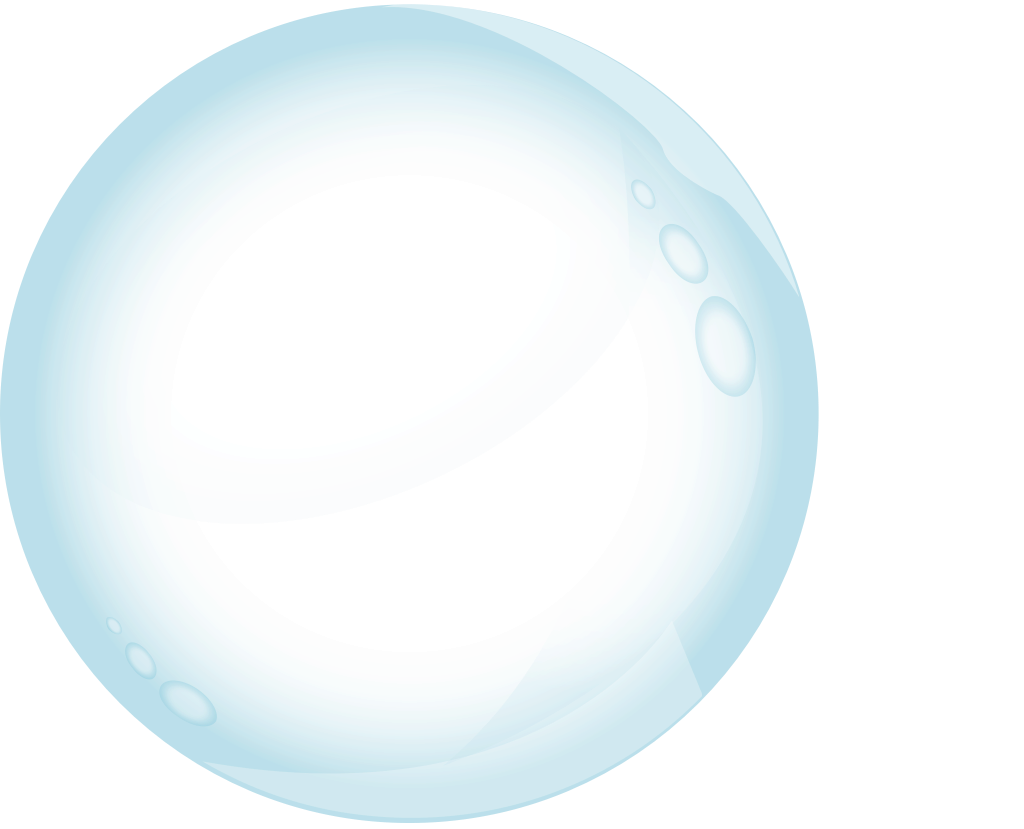 Bubbles shiny vector