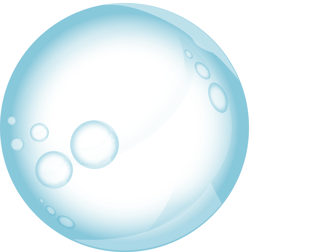 Bubbles shiny vector