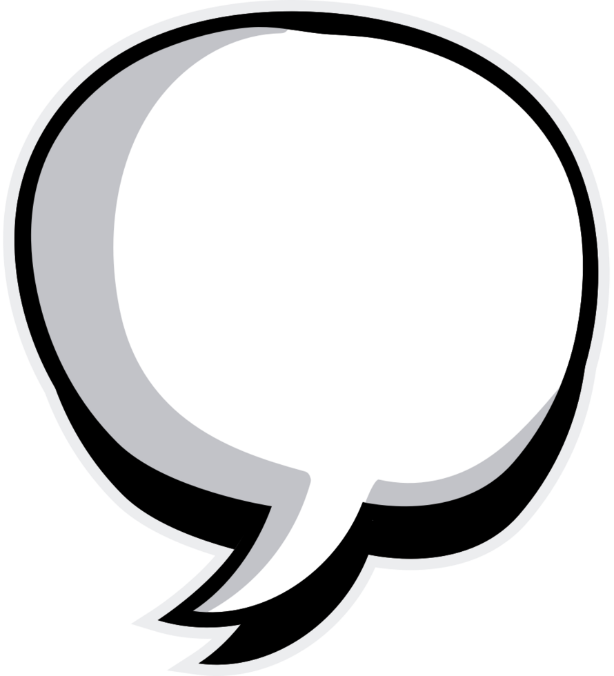 Speech bubble vector