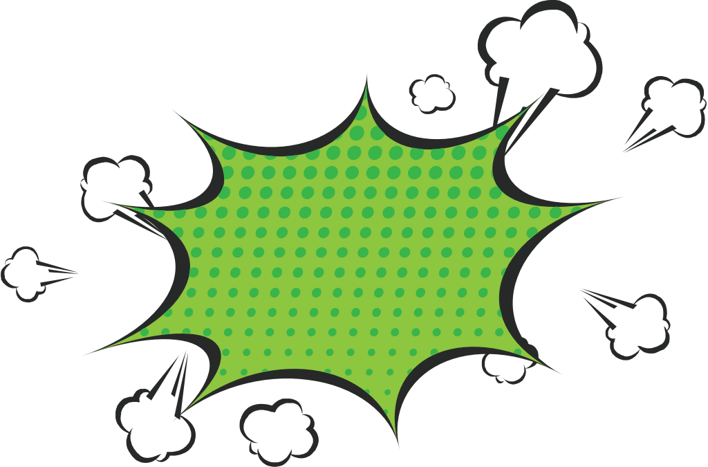 Half tone Speech bubble vector