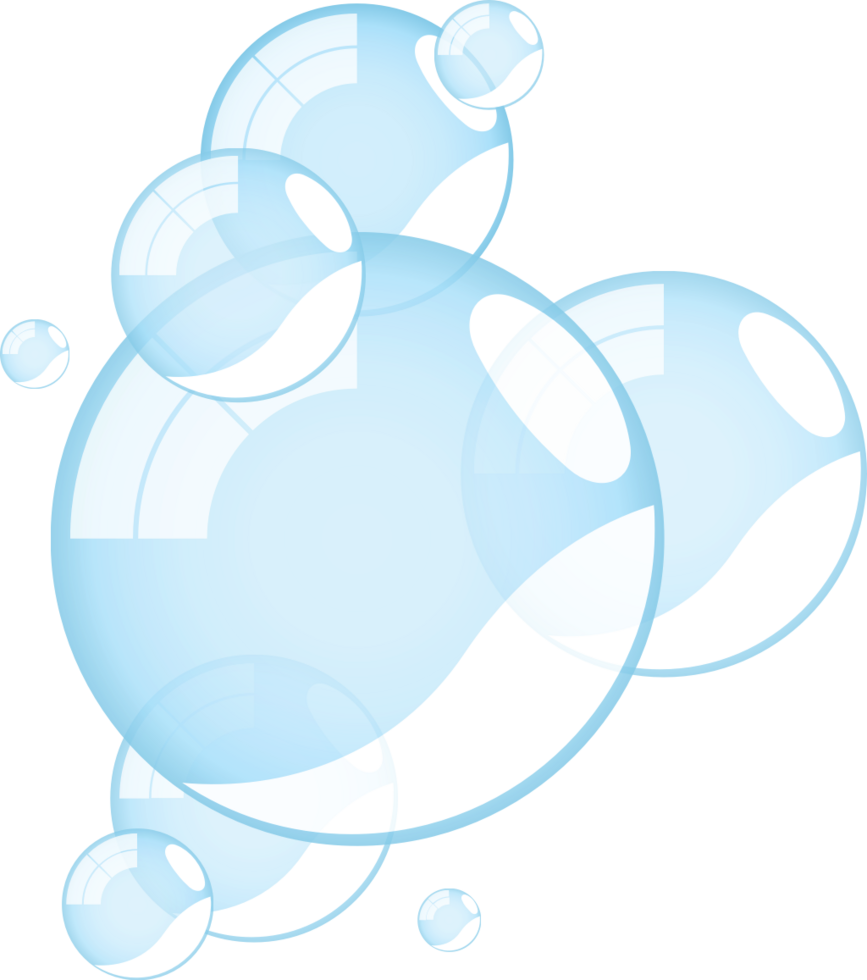 Bubble soap vector