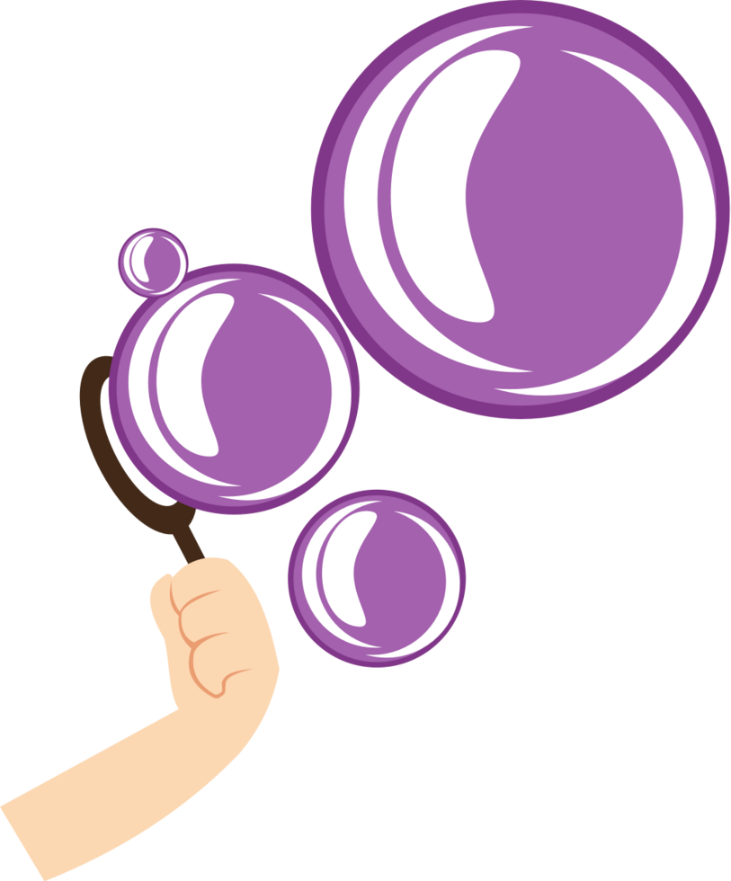 Bubble soap vector
