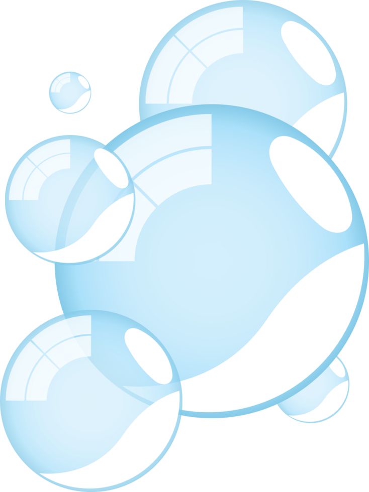 Bubble soap vector