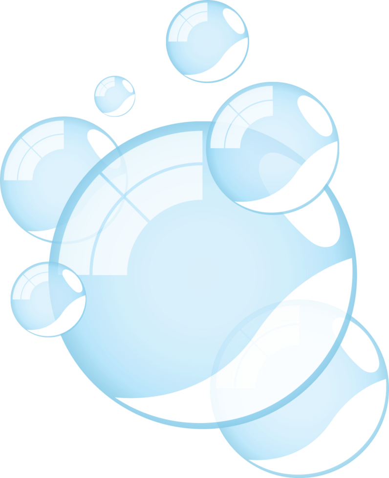 Bubble soap vector