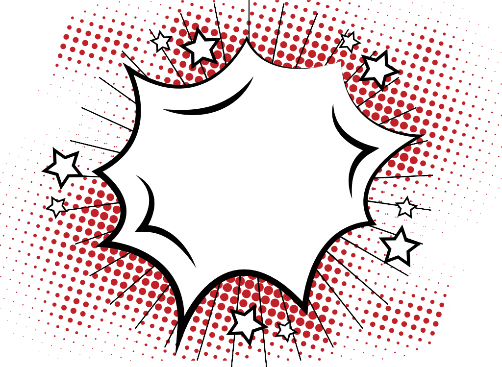 Bubble speech comic vector