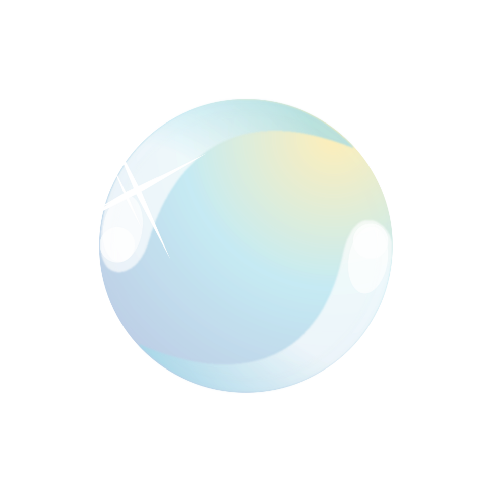 Soap Bubble shiny vector