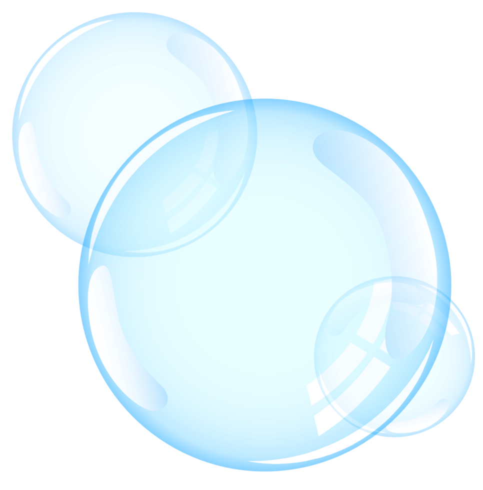 Soap bubble vector