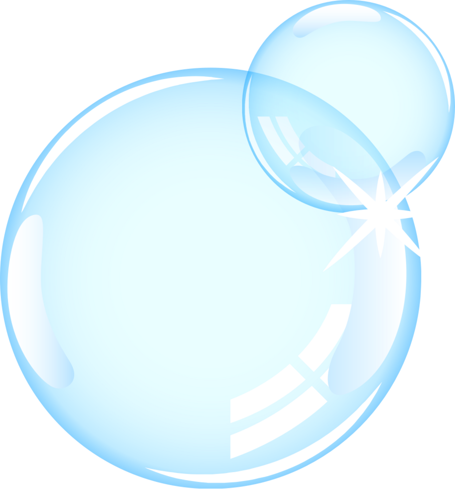 Soap bubble vector