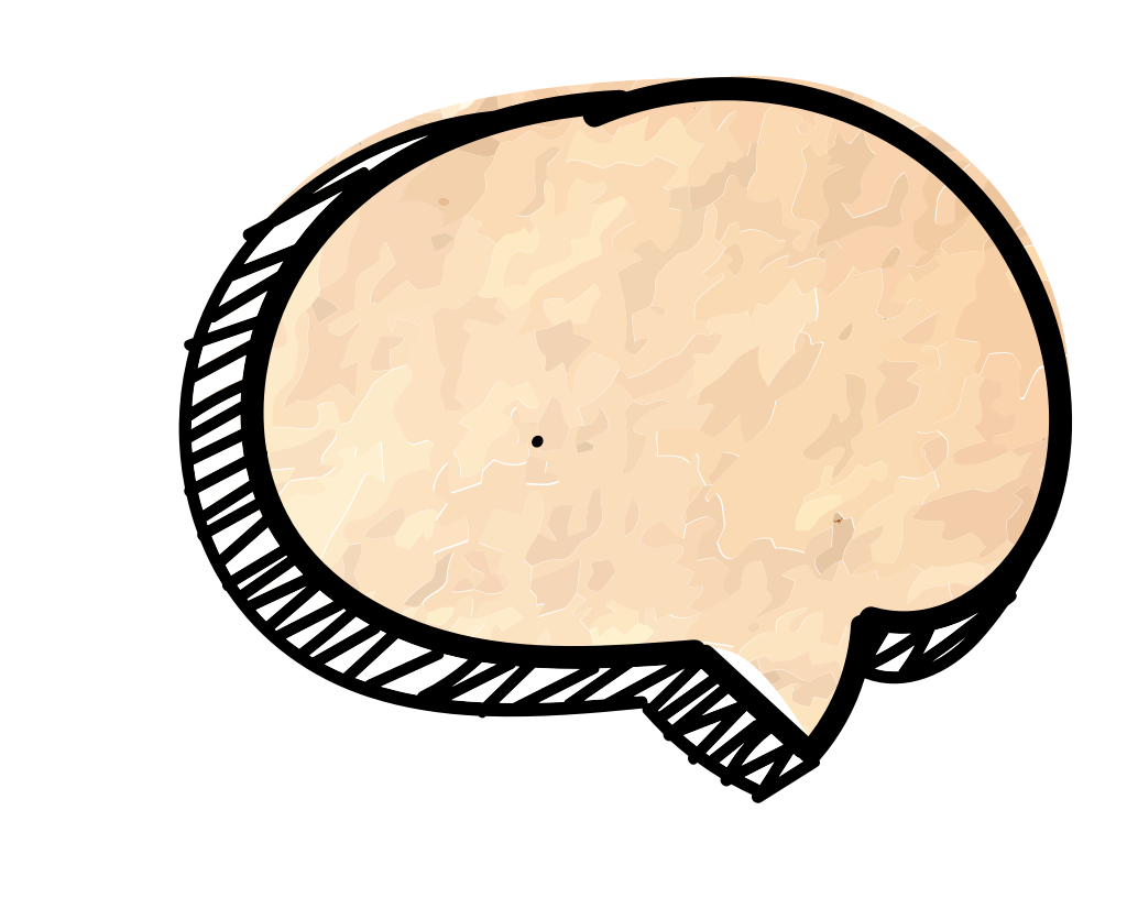 Bubbles speech water colored vector