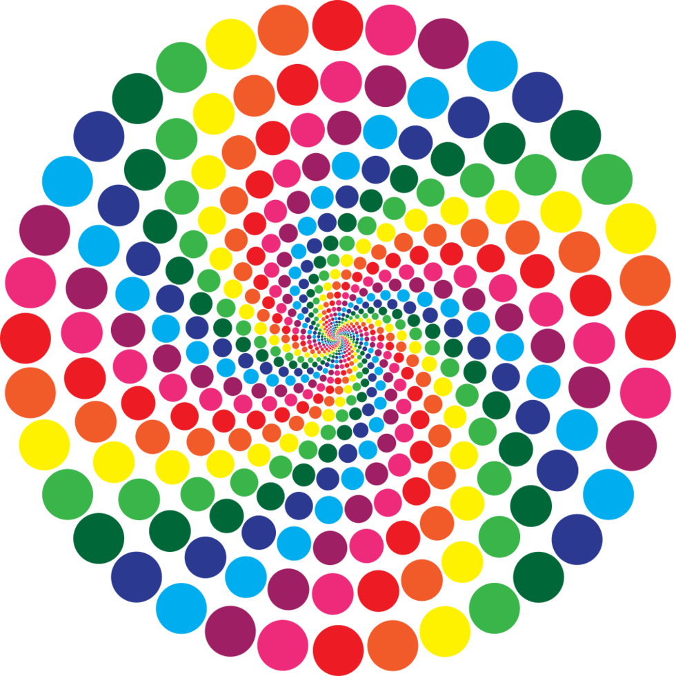 Circle color spectrum vector