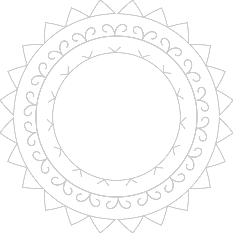 Circle decoration vector