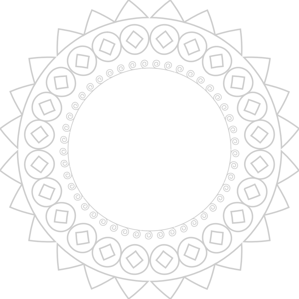 Circle decoration vector